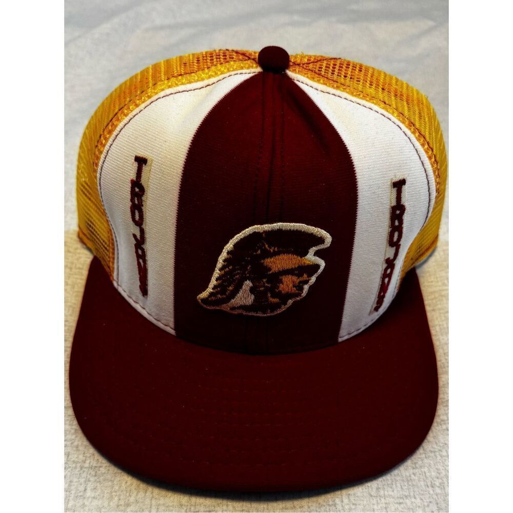 USC Trojan University Southern California Hat AJD Lucky Stripe Snapback Vintage